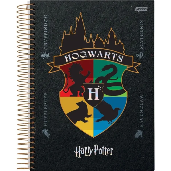 Caderno Universitário Jandaia Harry Potter